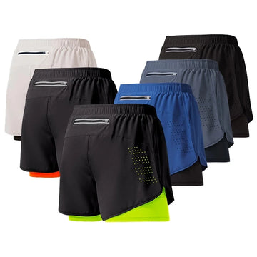 Calções de corrida masculinos
